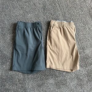 Men's Wowie Shorts in Charcoal and Tan